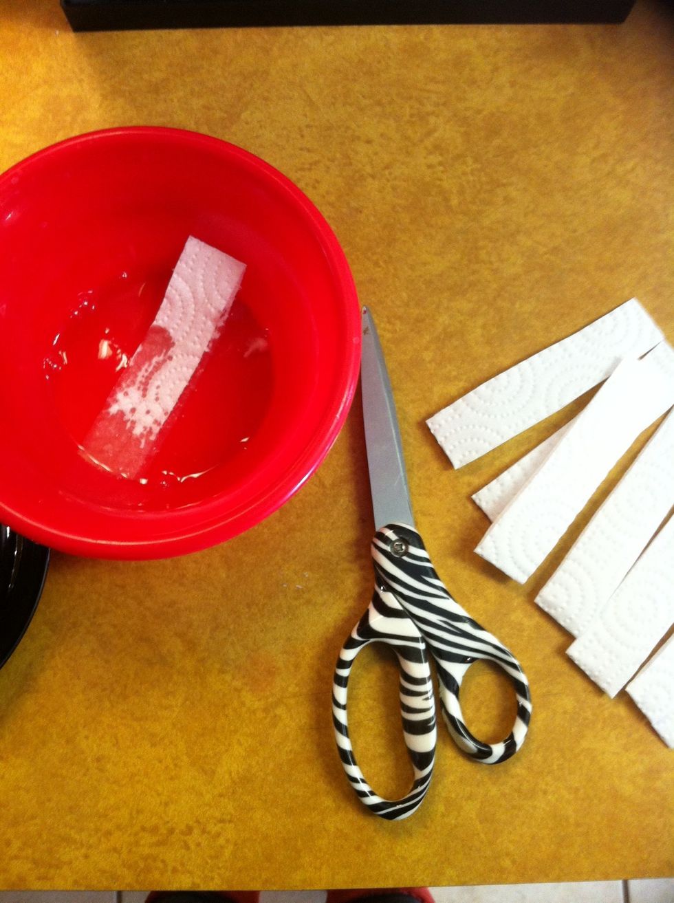 Set in egg whites one at a time