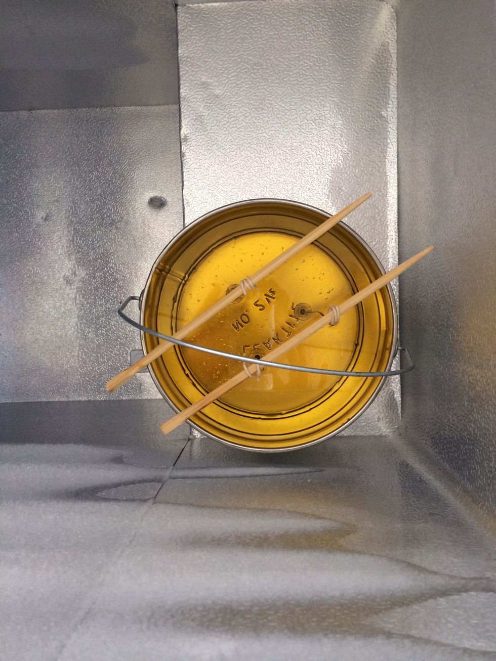 Set in fridge over night.