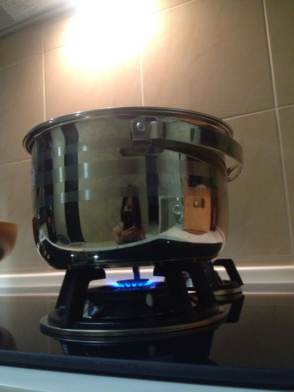 Set it on the lowest heat.