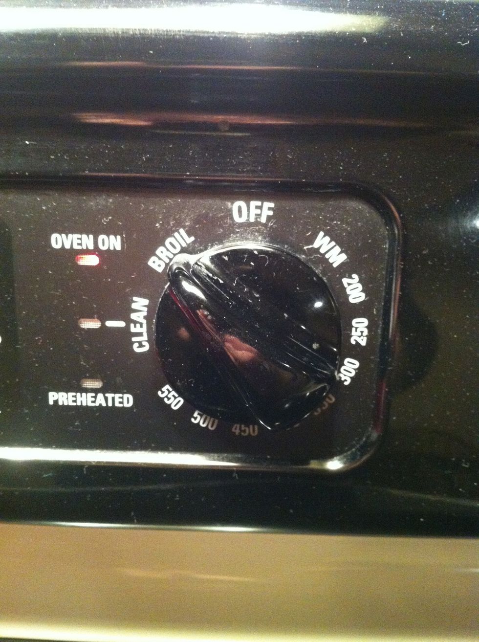 Set it to broil for about 3-4 min after your 15 min are up so that the top can darken more