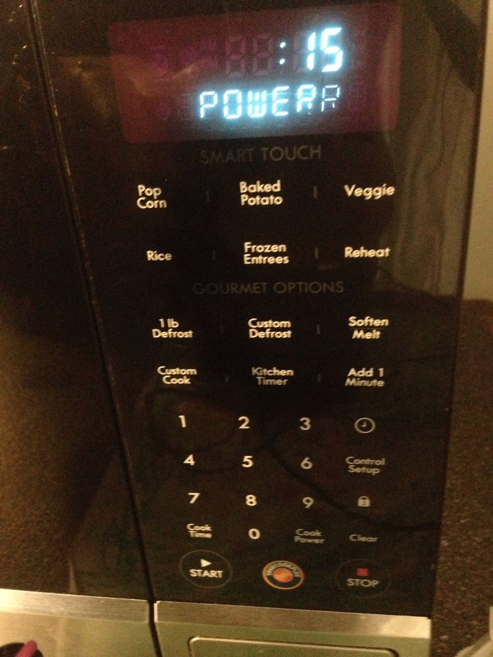 Set Microwave for 15 seconds** If u see Bubbles, Stop!! US microwaves are 1000 watts +  videos that say to microwave 50-60 sec. are in Asia: electricity is expensive so appliances are low watt there.