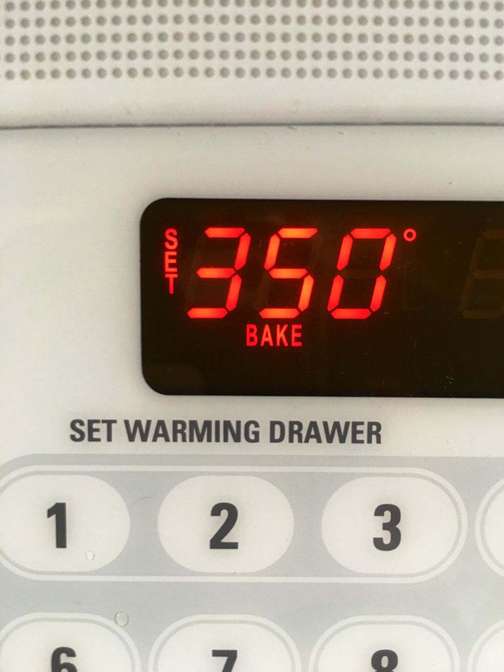 Set oven to 350