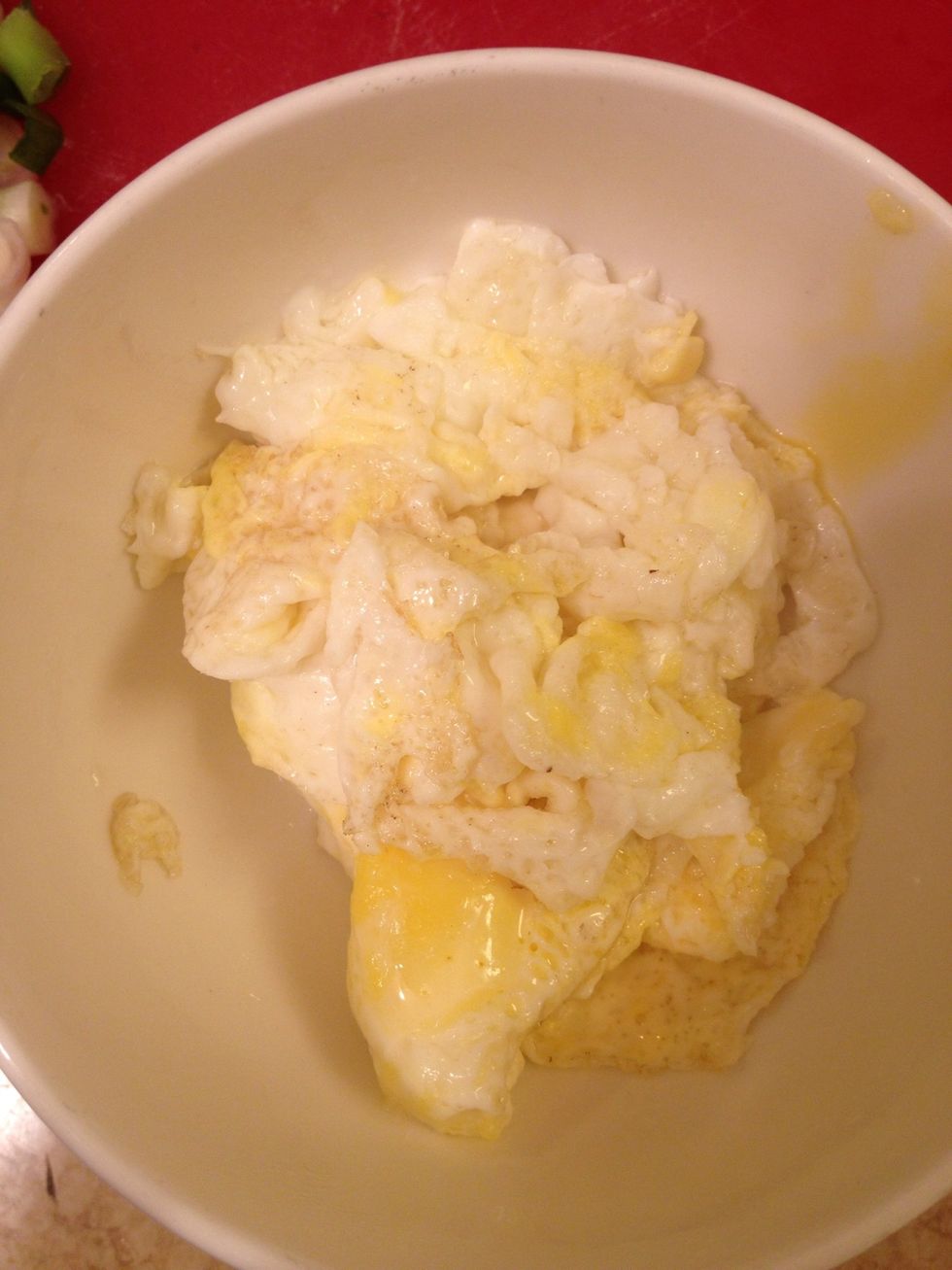 Set the egg aside.