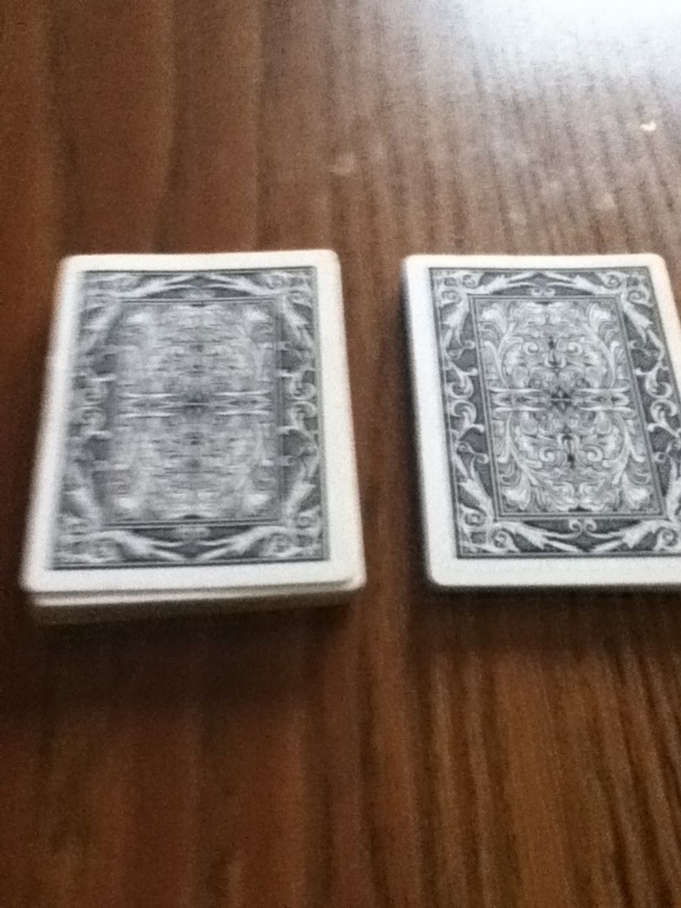 Set the NEXT 3rd down to the LEFT of the first.