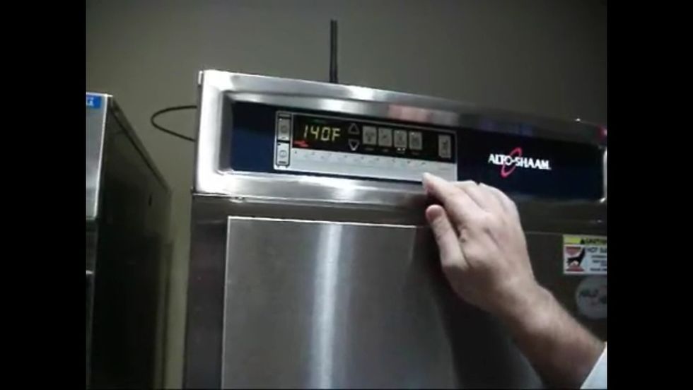 Set the probe cutoff temperature to 140F (60C).