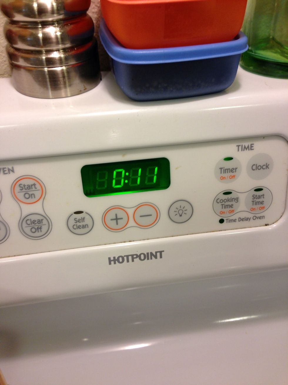 Set the time and bam!