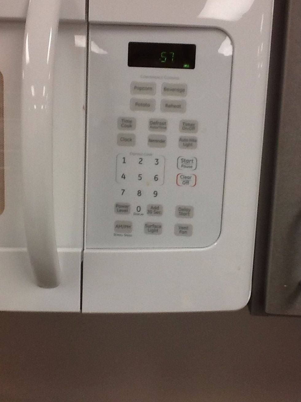 Set the timer for a minute.