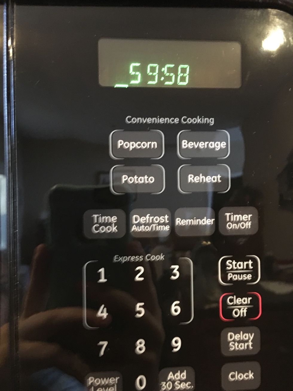 Set the timer for one hour