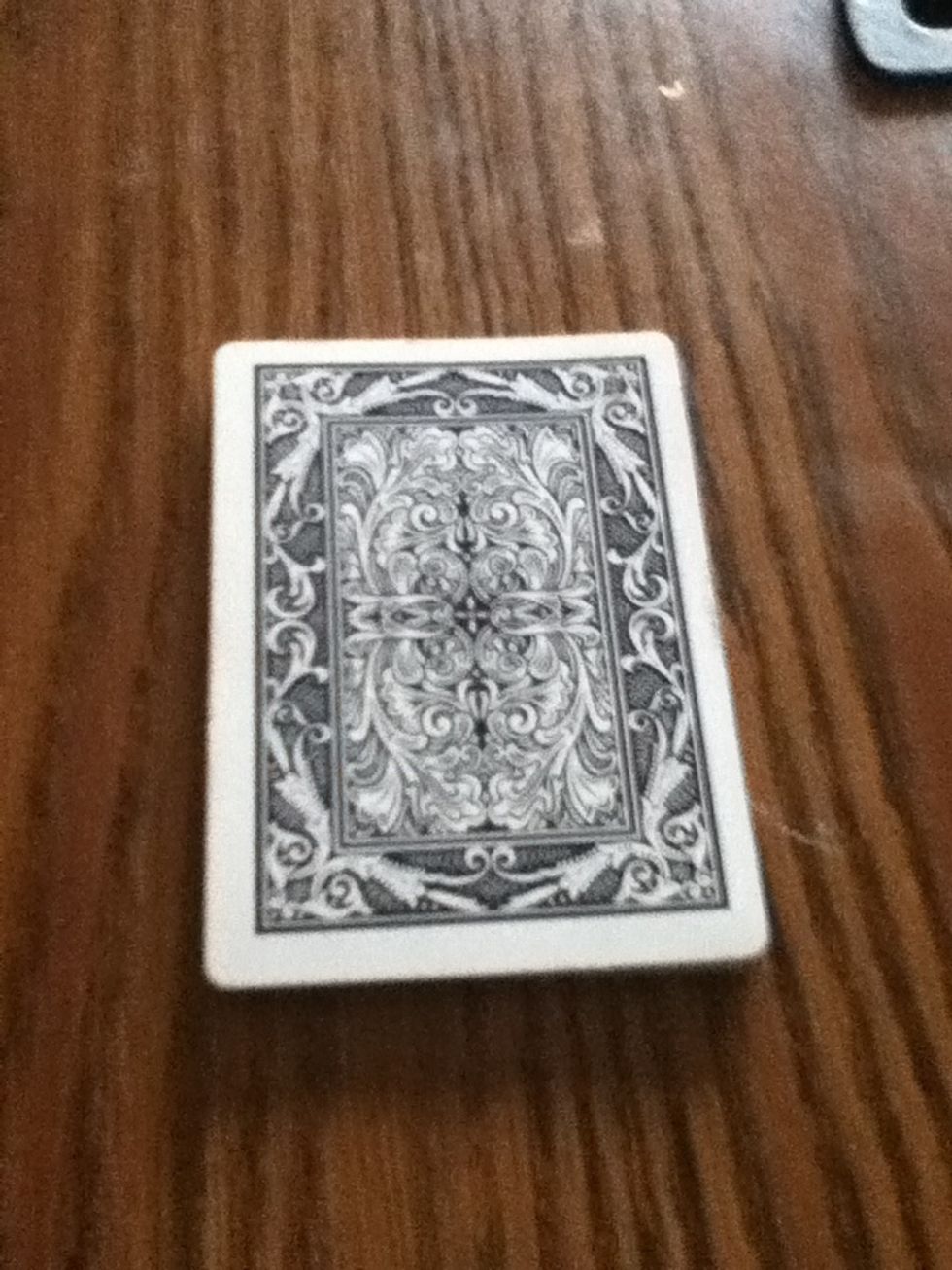 Set the TOP 3rd down on the right of the table.