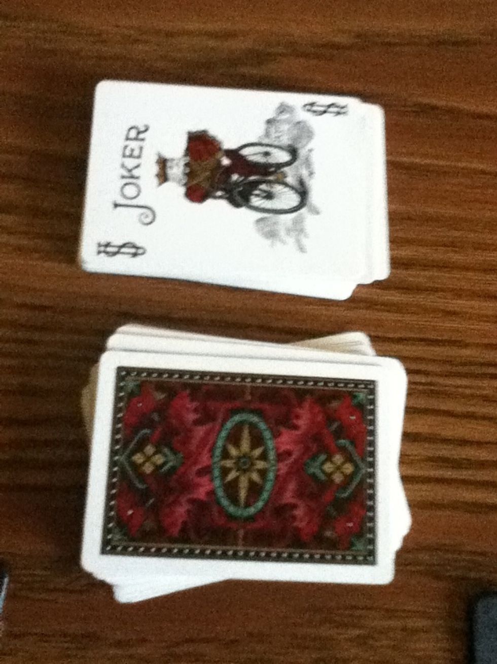 Set those card aside.