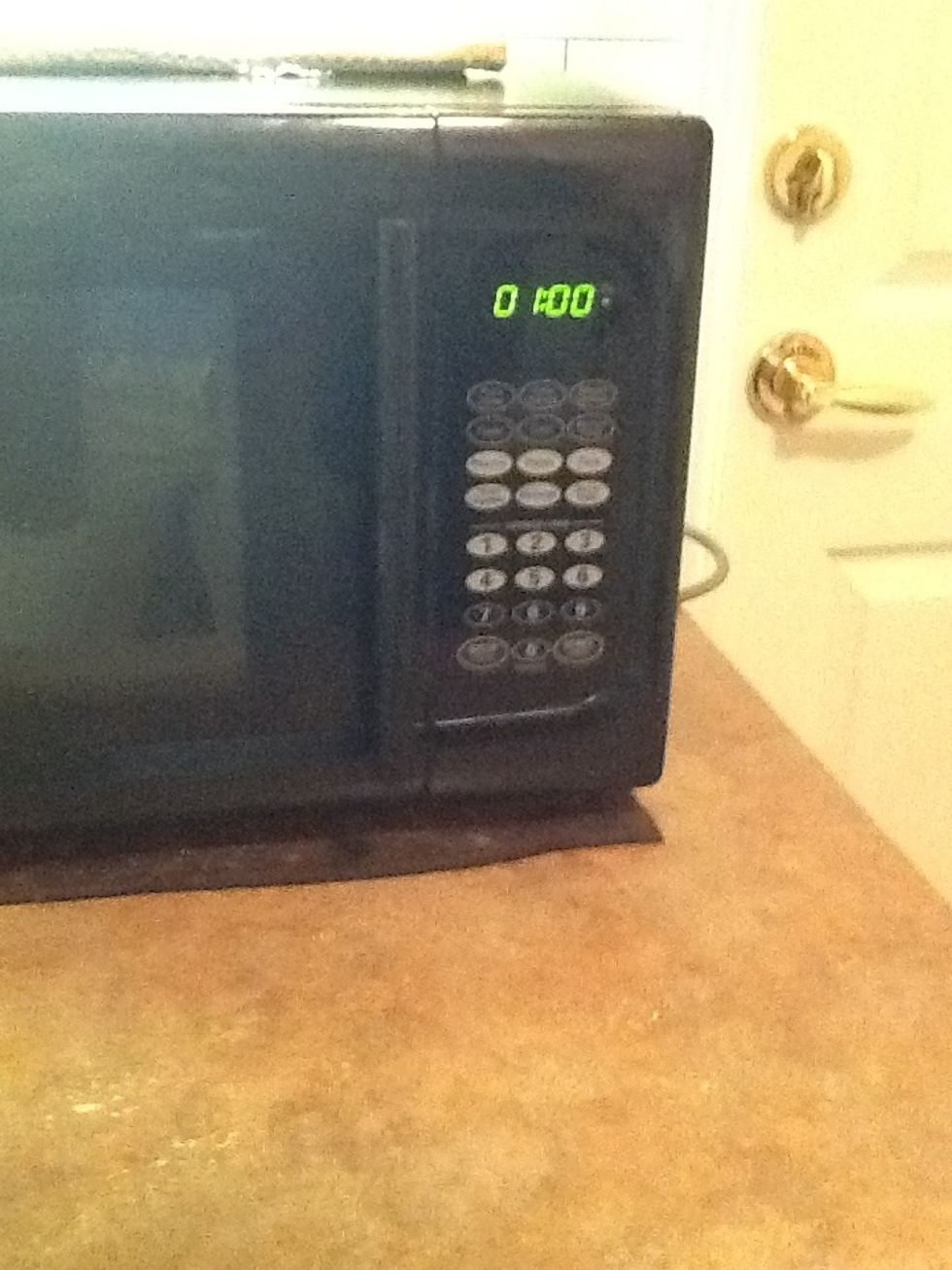 Set time cook for 1 minute. Press start.