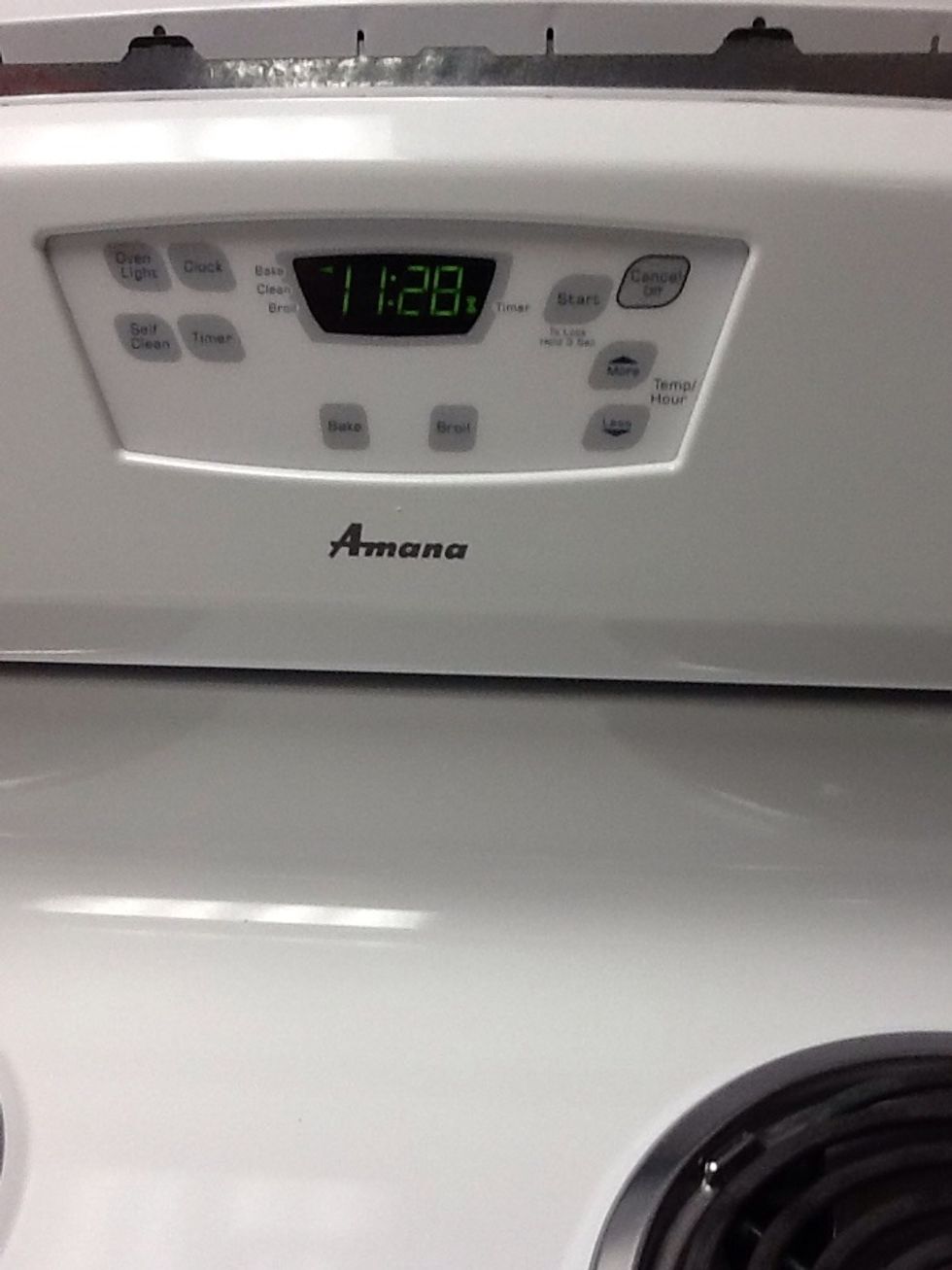 Set timer for 12 minutes