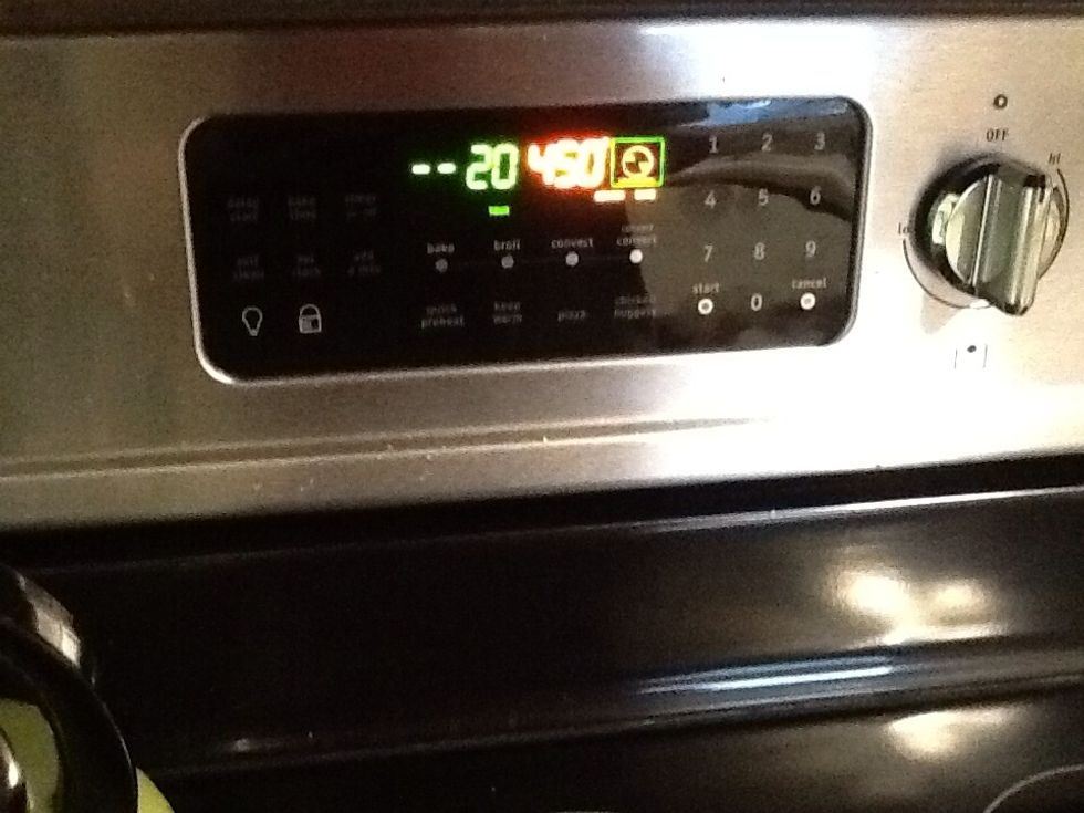 Set timer to 450