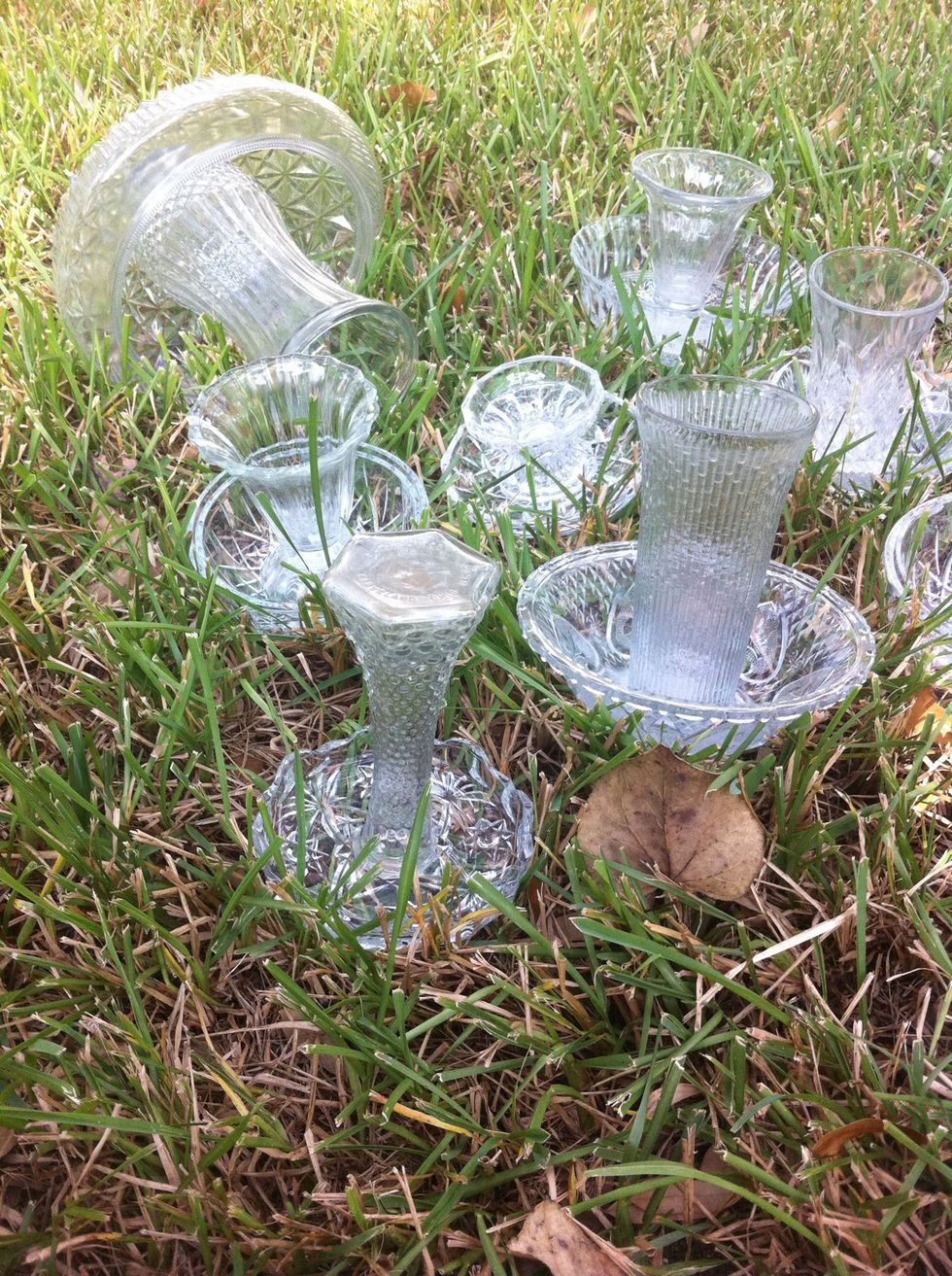 SET UP: Bring your crystal mushrooms to the chosen site.