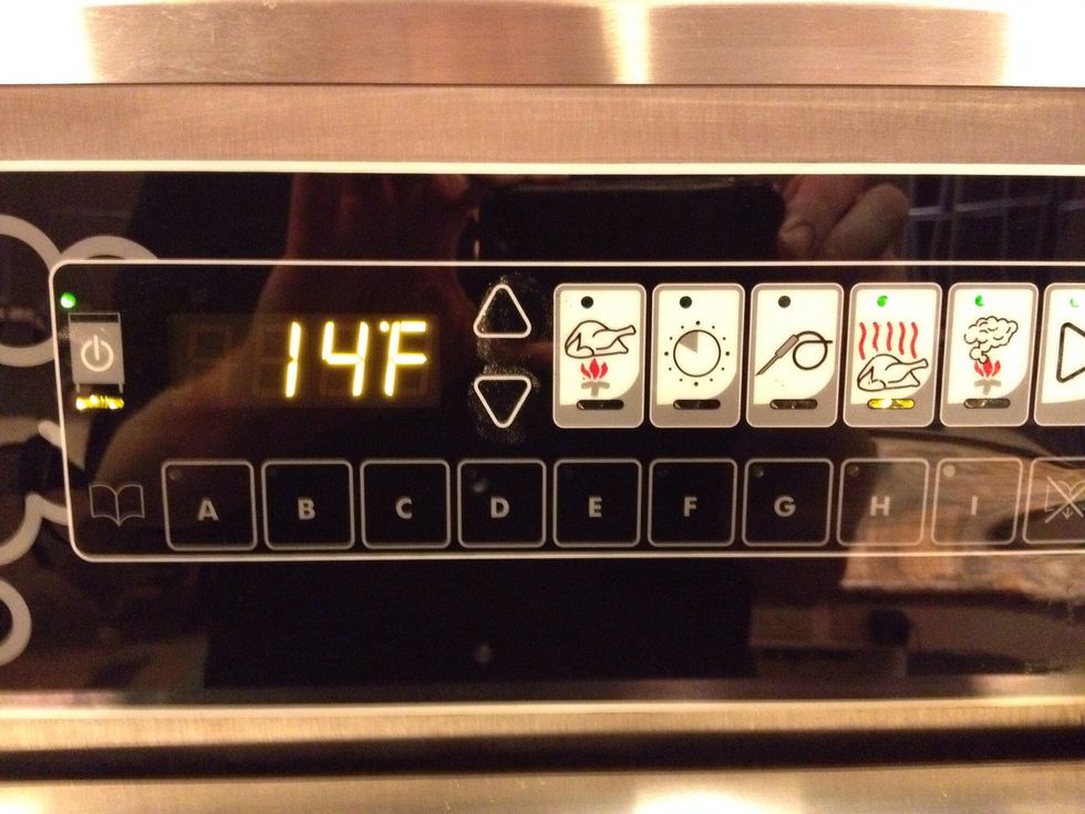 Set up unit for cold smoke, burn wood 15 minutes, then let product rest in unit for 30 more minutes.