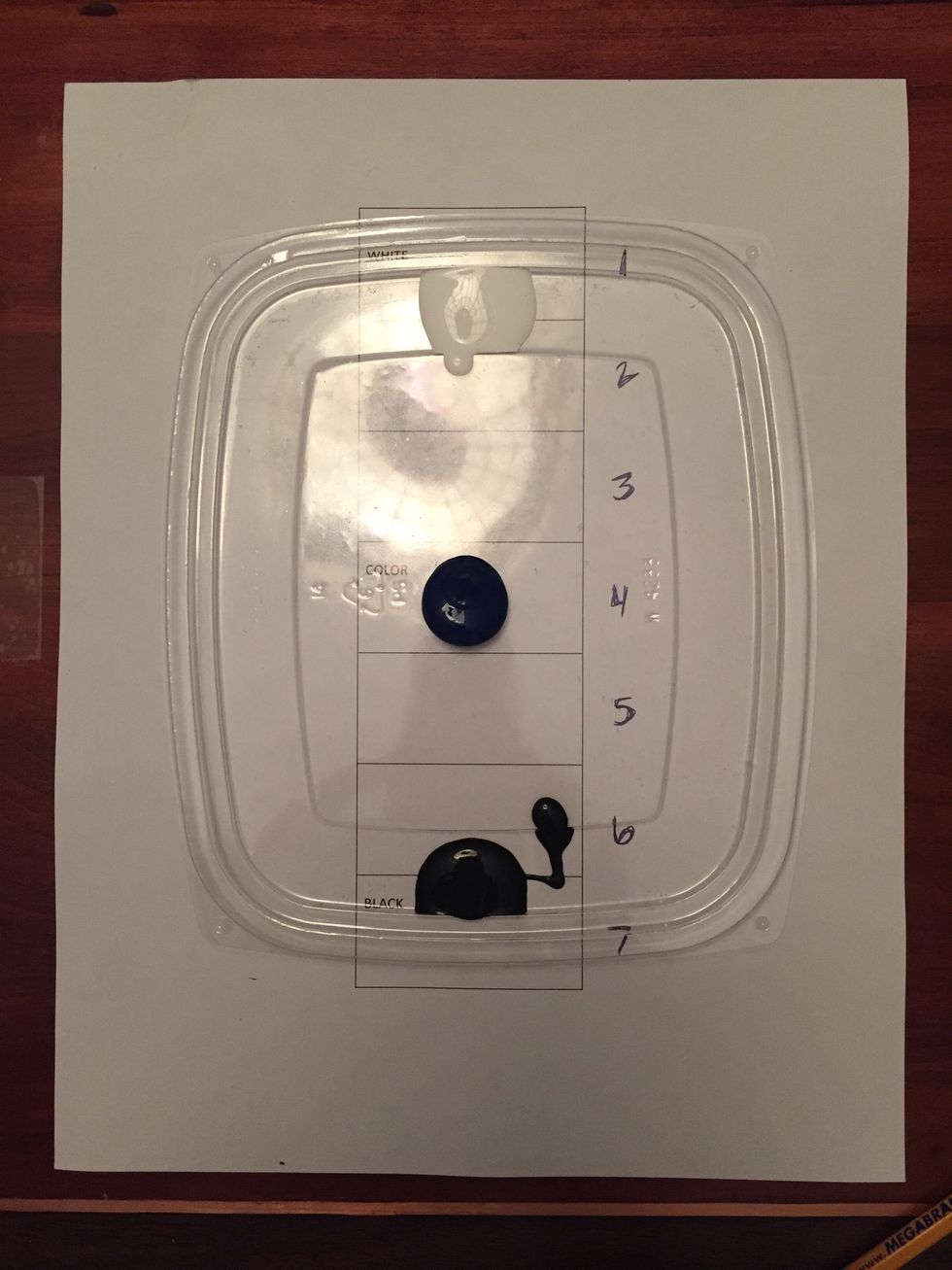 Set up your paint tray.