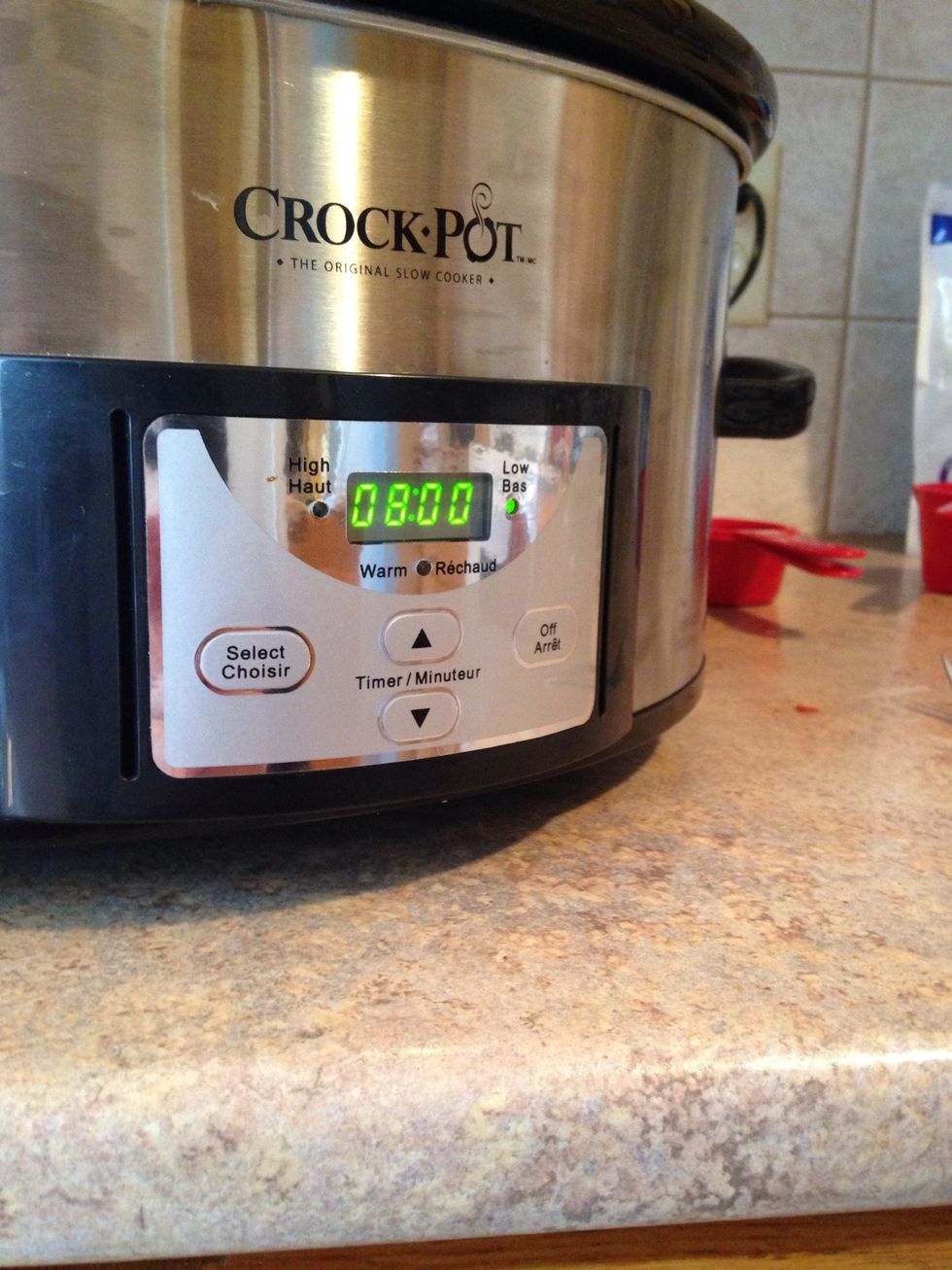Set your crockpot on low for 8 hours and go watch some Netflix. I mean, do laundry and clean the house. Yes...that's what I meant.    ;)