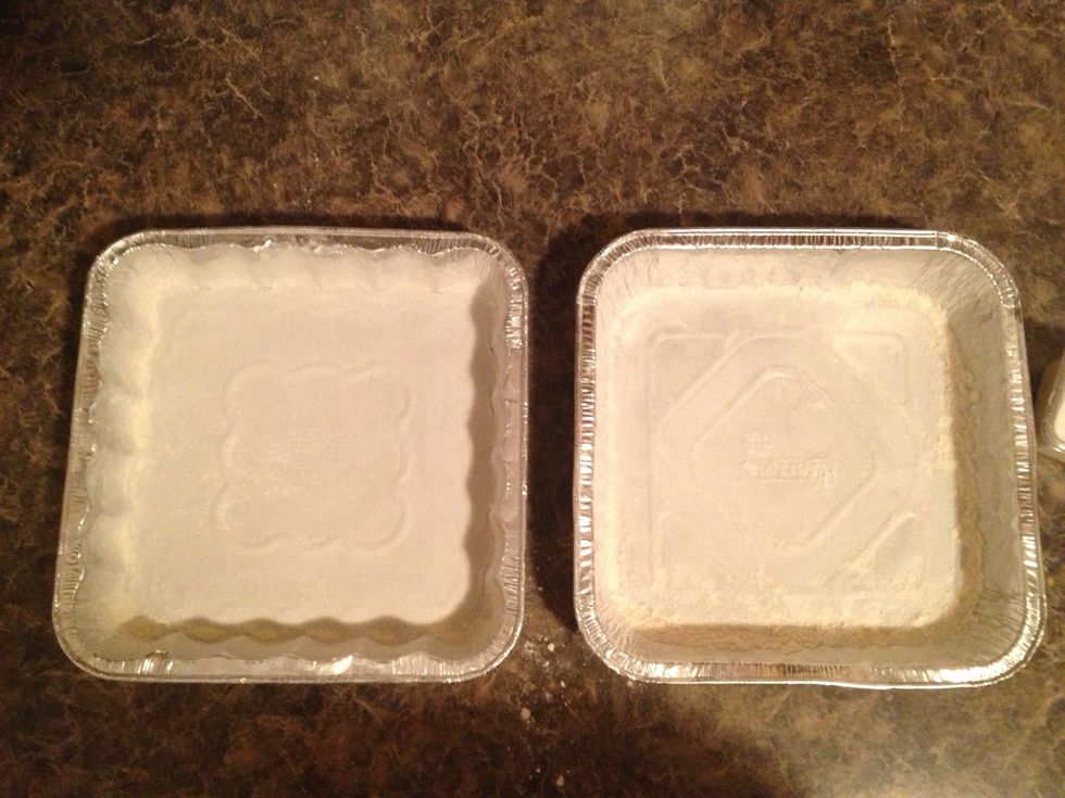 Set your pans to the side out of your way!