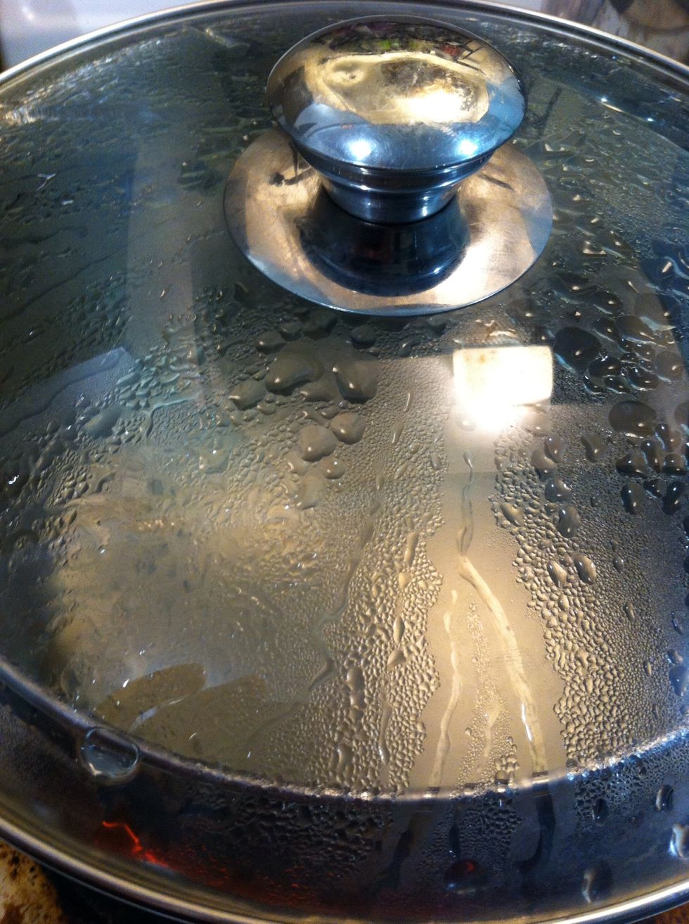 Set your pot boiling for your potatoes since that will take a while - once boiling drop in your potatoes with a handful of salt until soft (about 20 minutes)