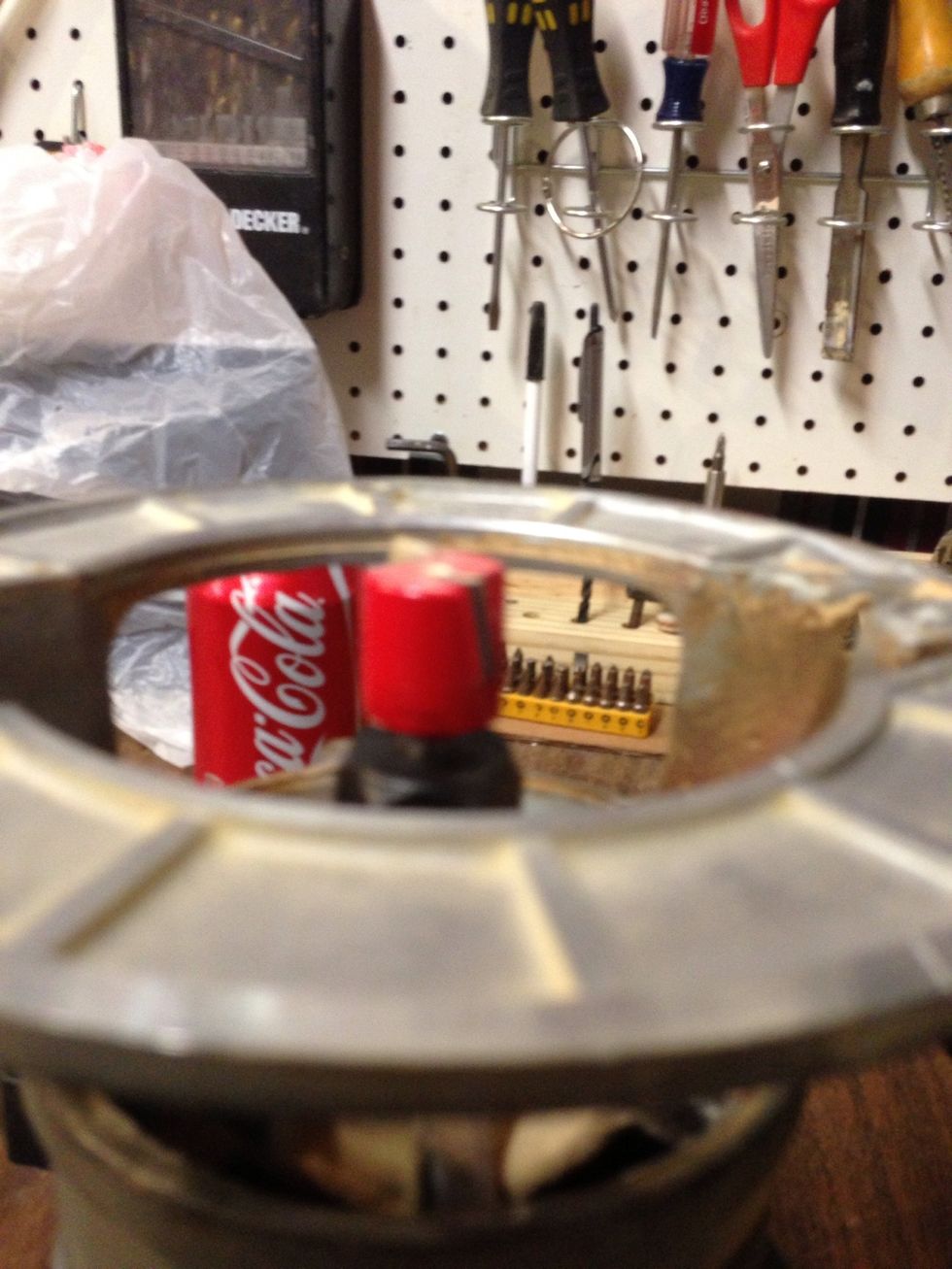 Set your router bit don't take too big a chunk, slow and steady is best method. This Snapguide sponsored by Coke. I drank three of them during the project, refreshing.