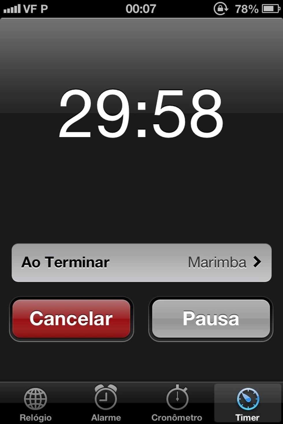 Set your timer for 30 min