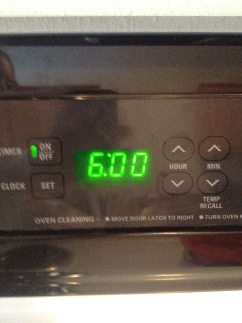 Set your timer. If cooking on low, cook for 5-6 hours. (5 hours is what I recommend. I did six and the tenderloins just fell part. Still tasty though!) if cooking on high, cook for