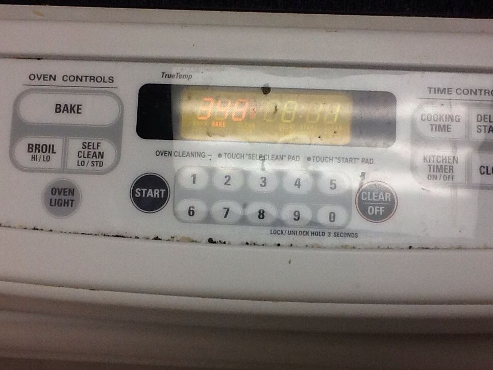 Set your timer to 350