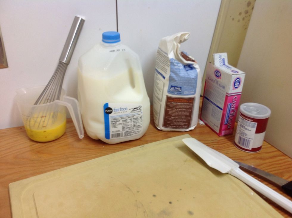 Setting out meis en place