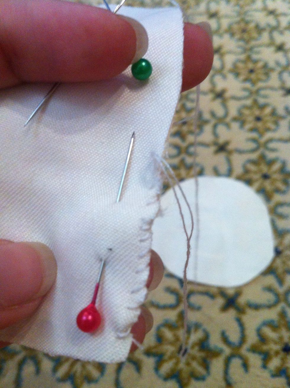 Sew 2 of the finger shape together from inside