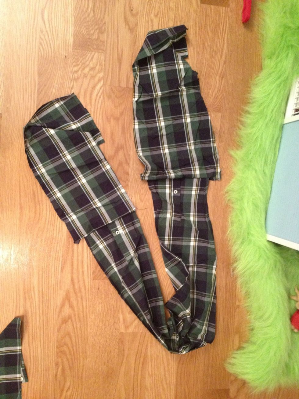 Sew all rectangles together to form one large sash.