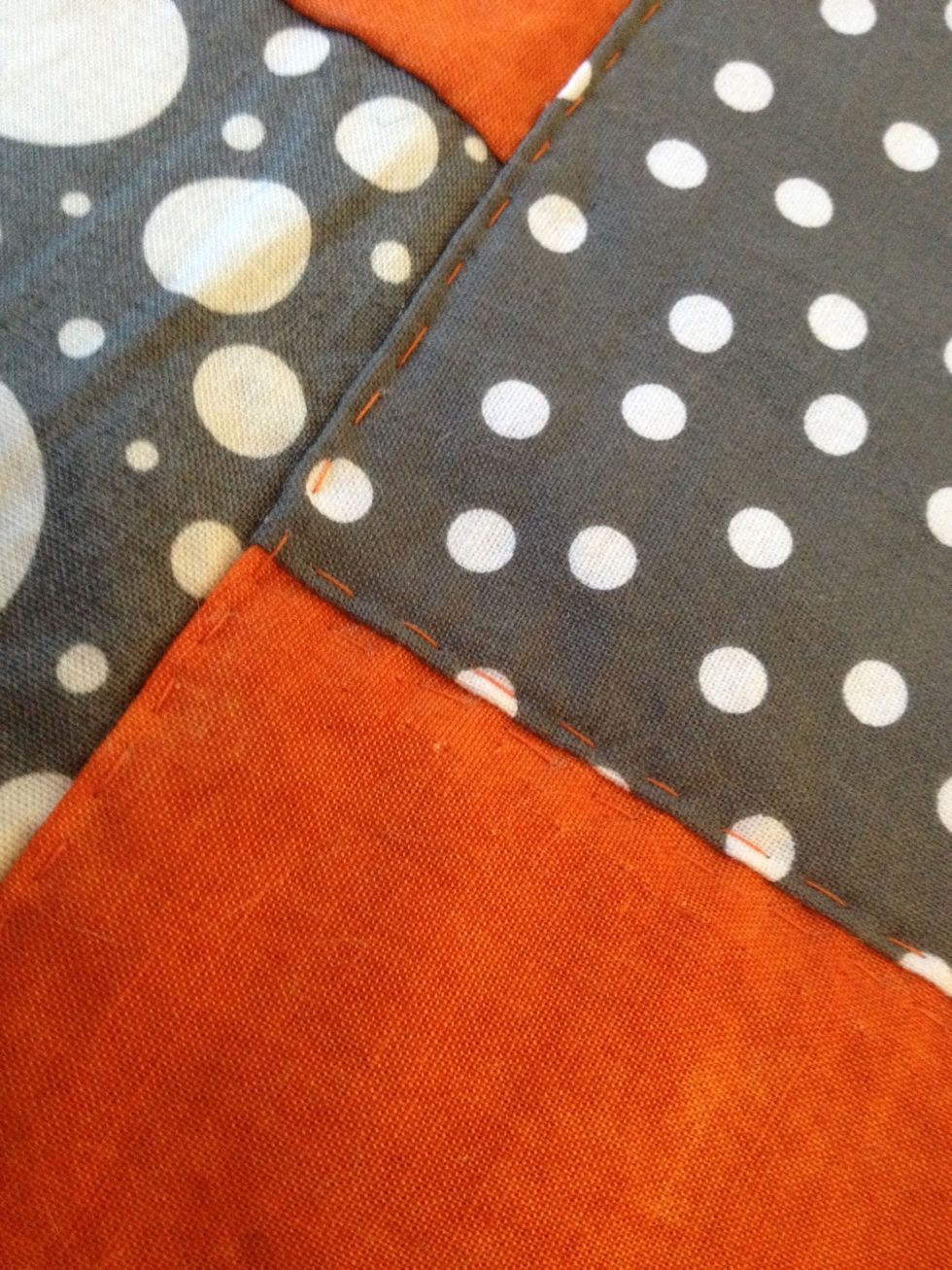 Sew the top to the towel, not only is this decorative, but binds top to towel better.