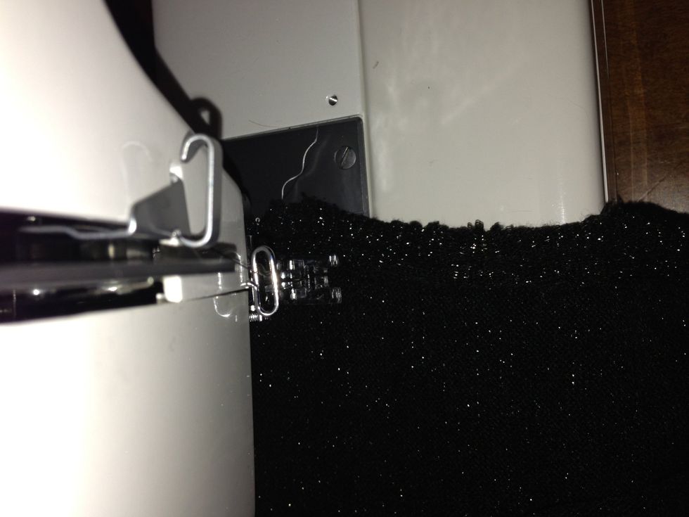 Sew using a stitch appropriate for your material.