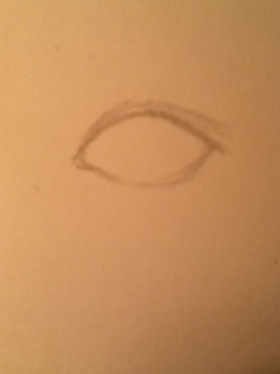 Shade above the eye for the eyelid