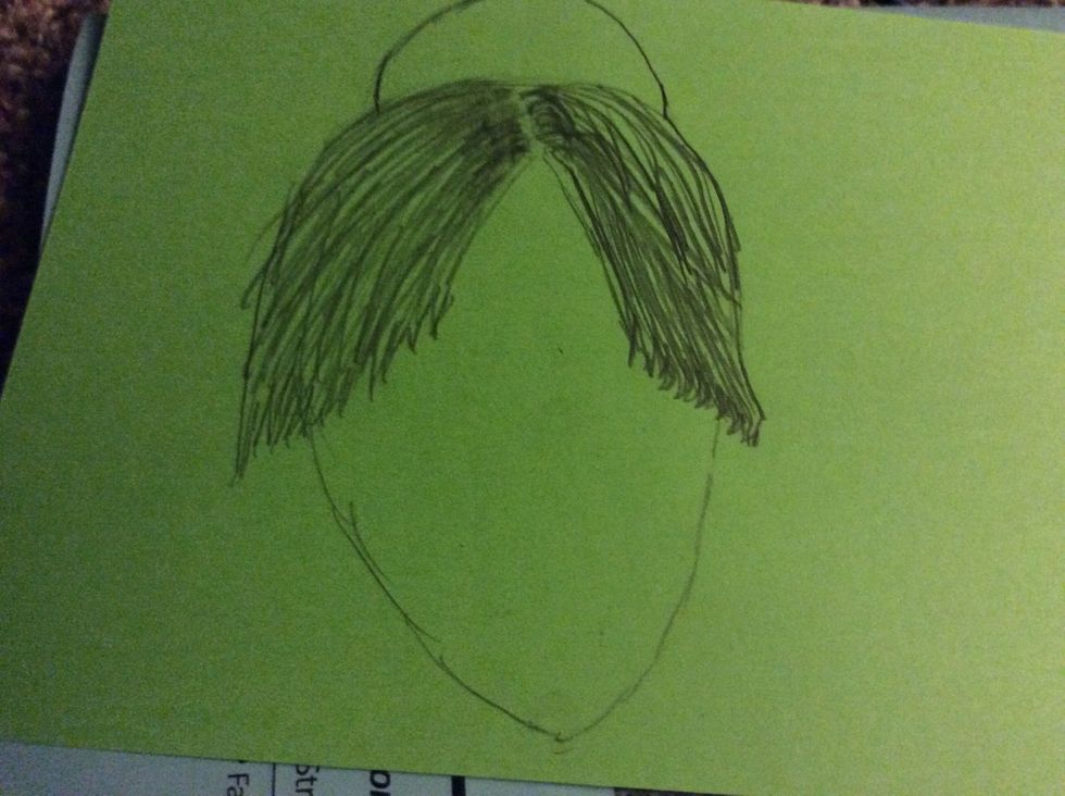 Shade/color in the hair