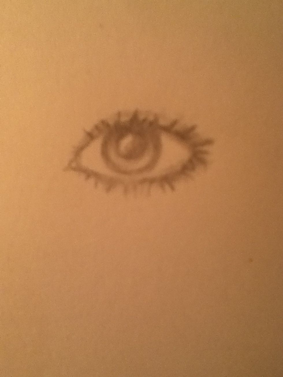 Shade the top of the inner eye. Start darker towards the top and get lighter towards the bottom.