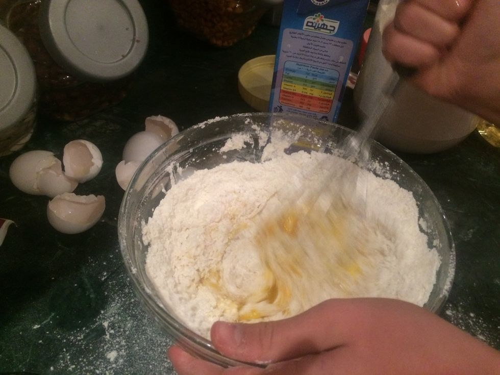 shake it with the whisk