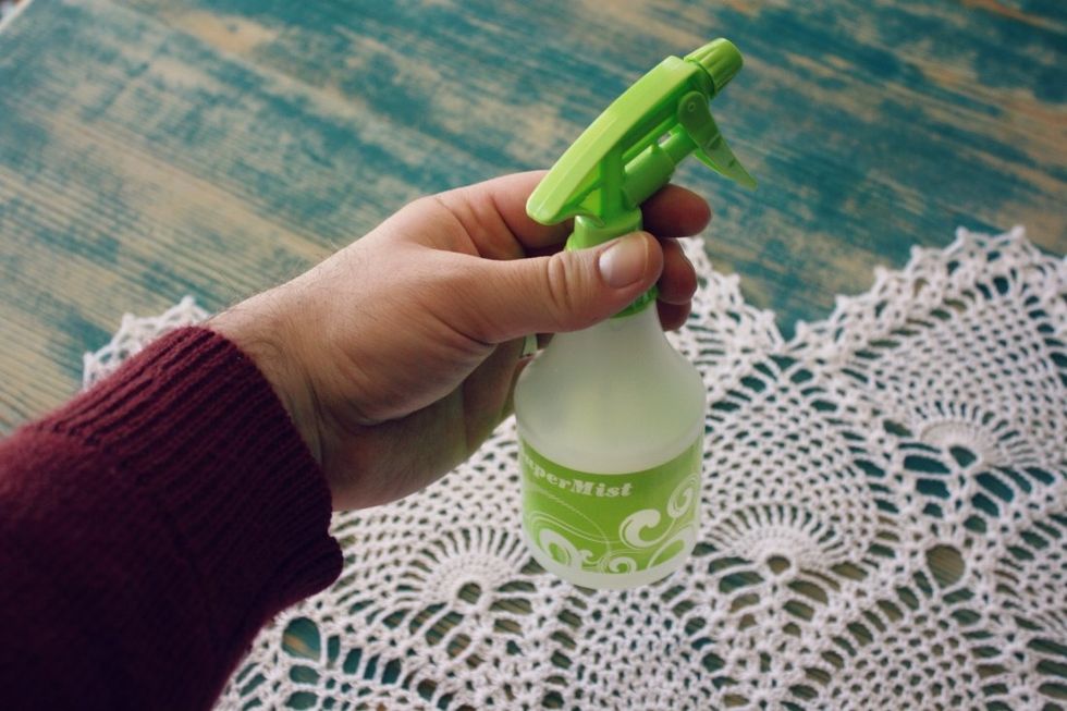 Shake the bottle to mix it all up.