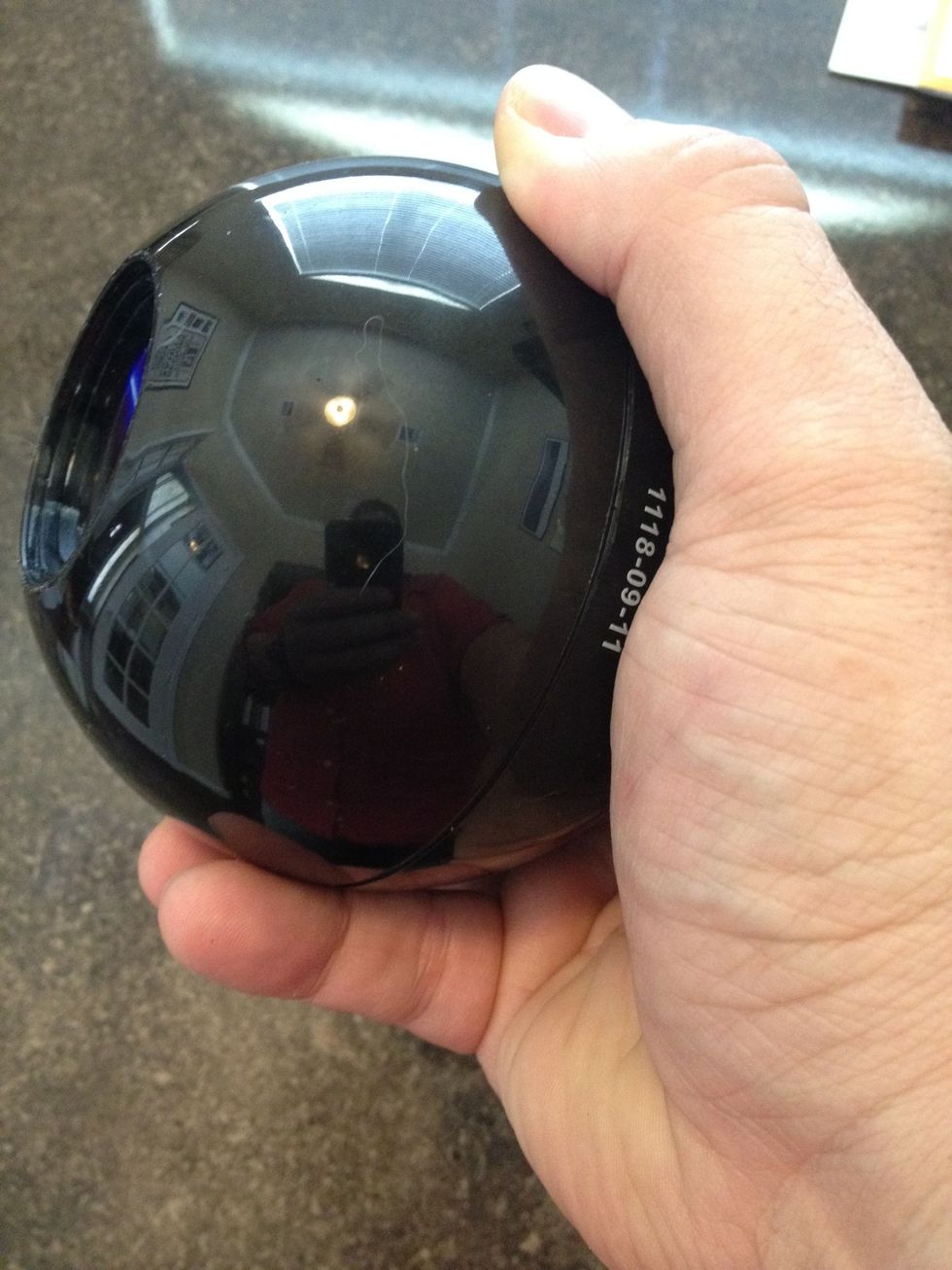 Shake the Geek Magic 8 Ball vigorously.