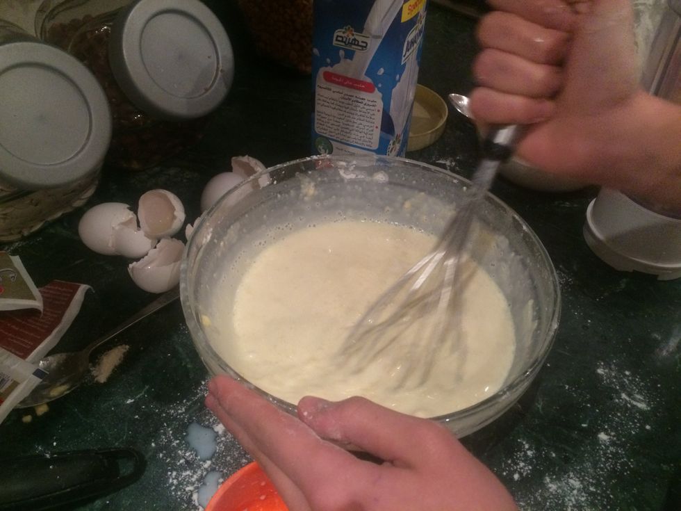 shake the whisk