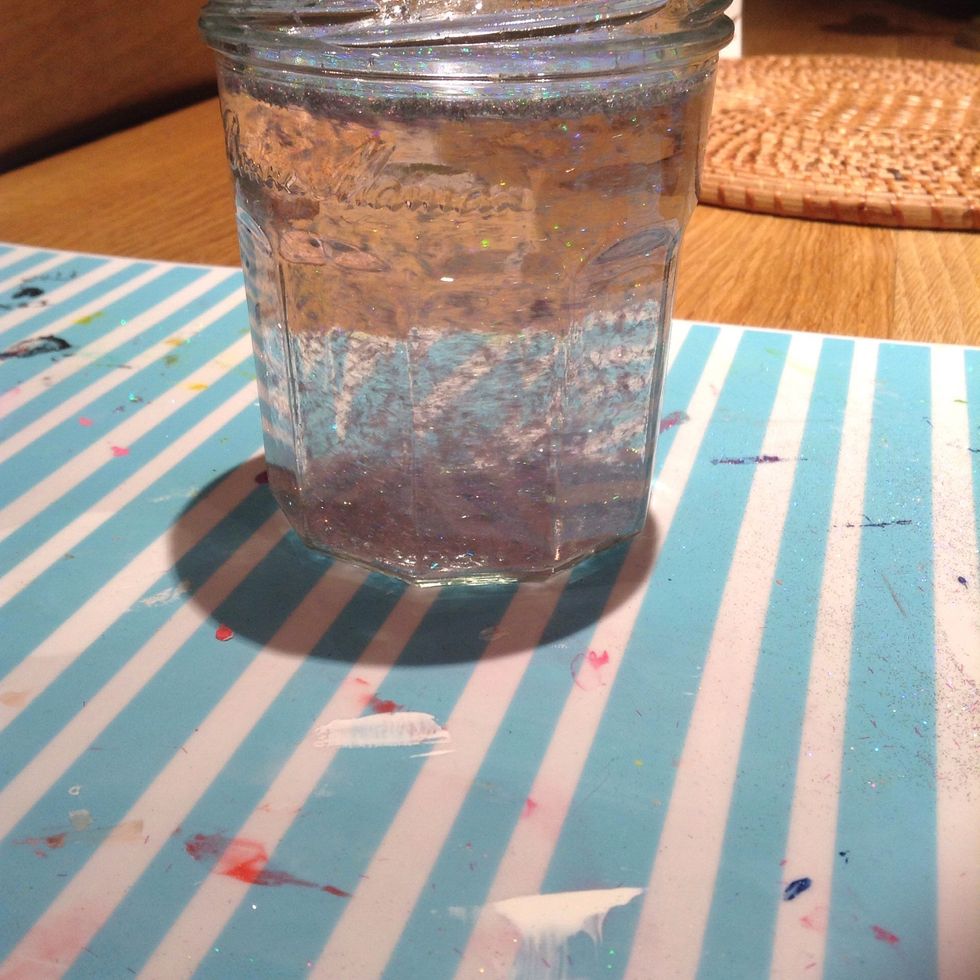 Shake to see how much more glitter you need