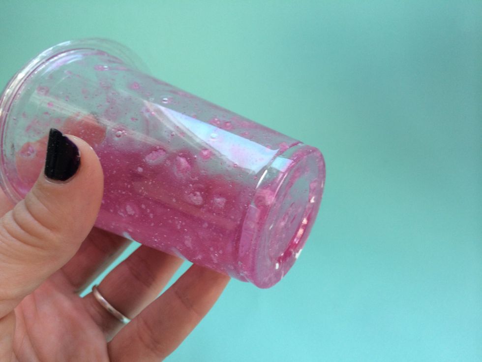 Shake until you see all powder dissolved