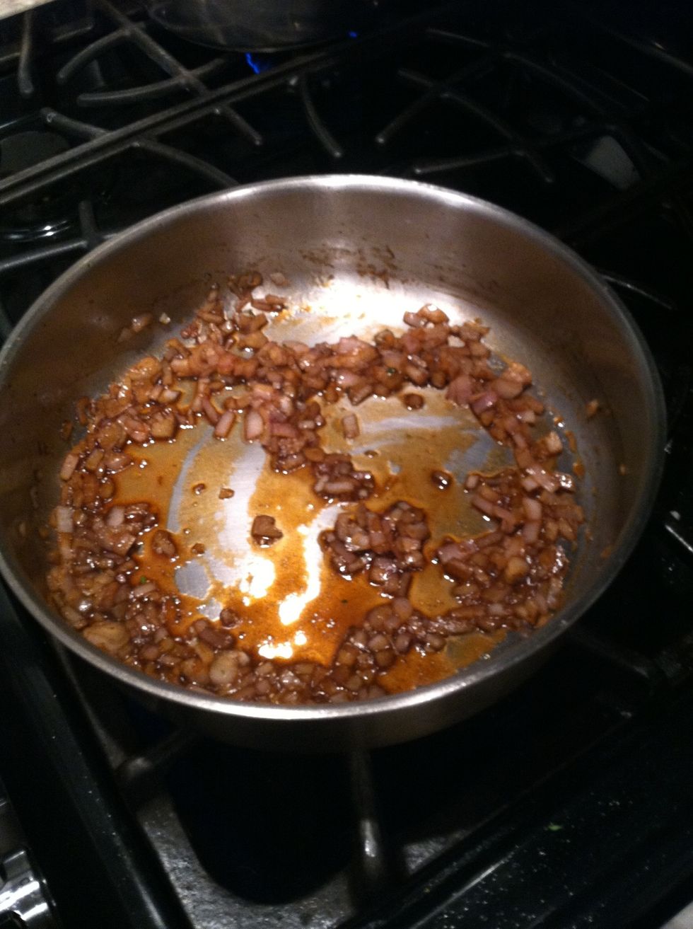 Shallots and Marsala