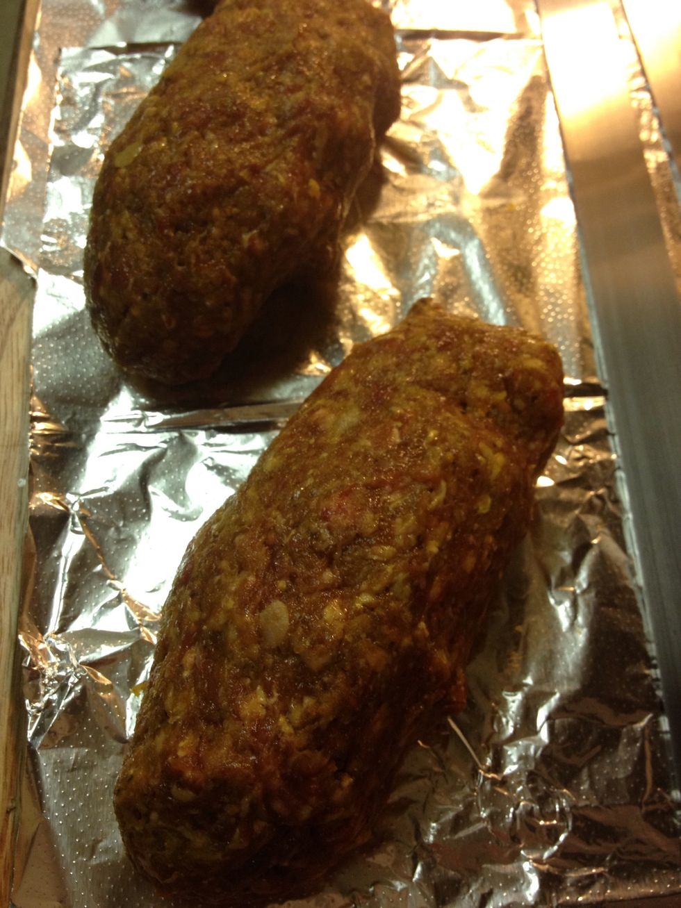 Shape into 5" logs. Great video on Youtube By ChelowKabab P2 unfortunately it's in Persian!  Google "Kabab Koobideh"  it's the first video that pops up  and watch a master's technique regardless.