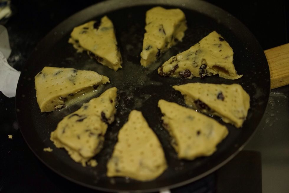 Shape them differently so u know which is what.