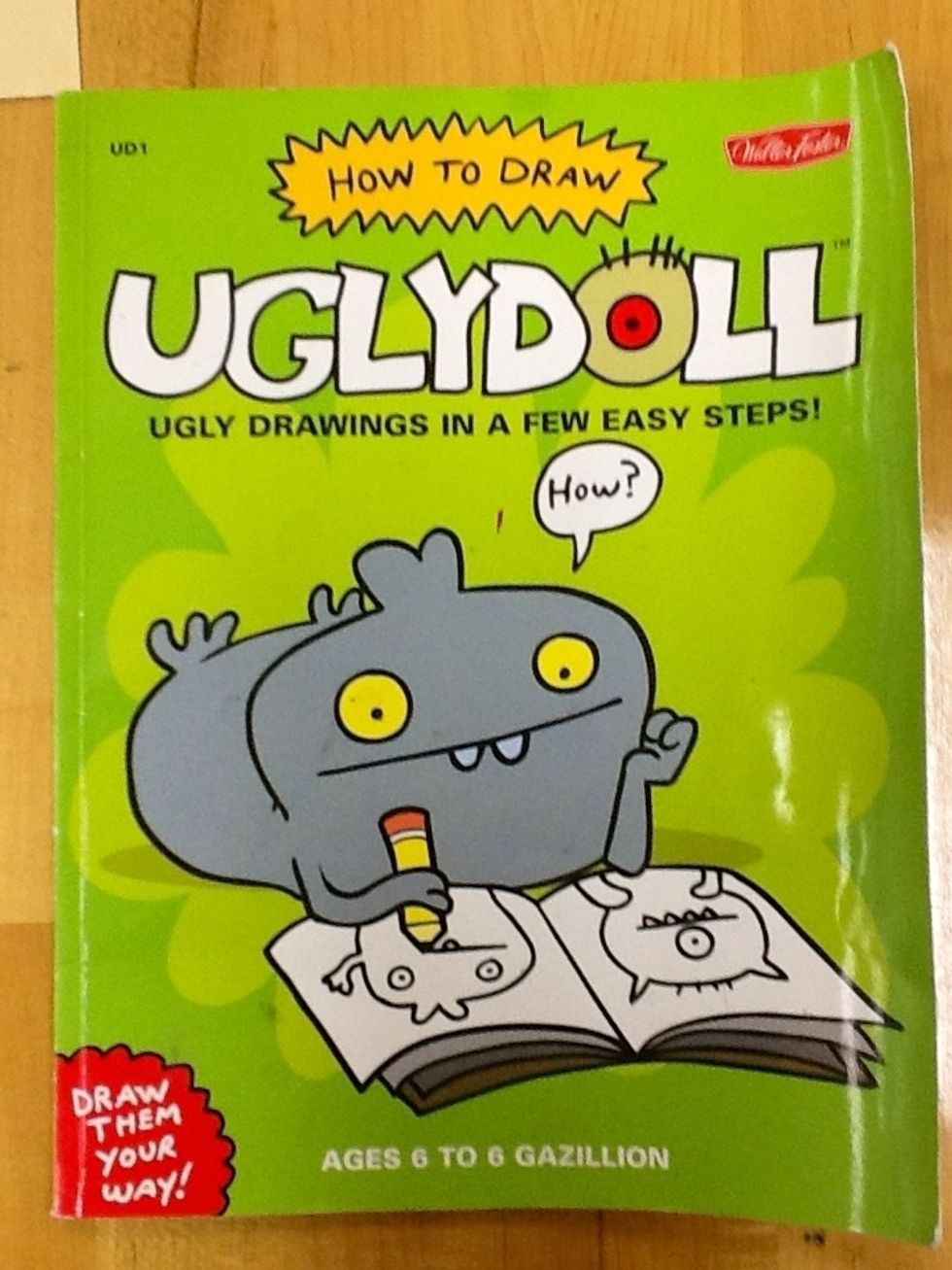 Share How to Draw Ugly Doll Book with students