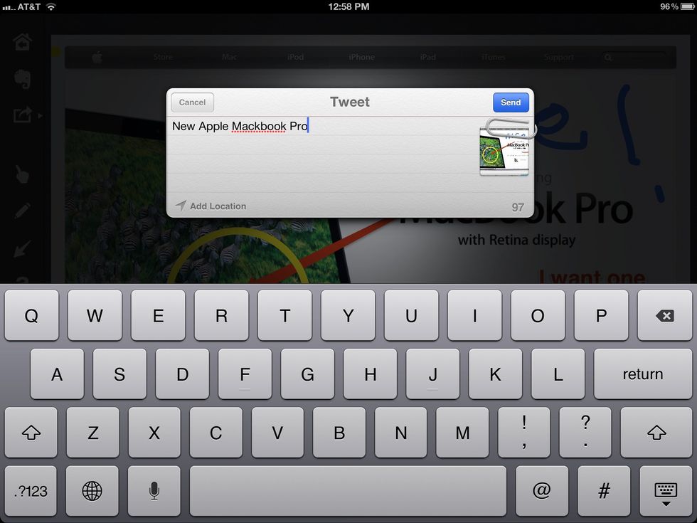 Share your annotations on Twitter.