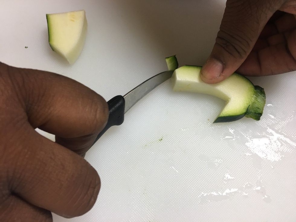 Shave your head a little to your liking.