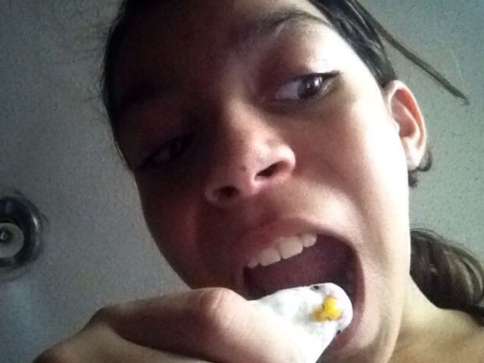 She hates when I pretend to eat her\ud83d\ude33\ud83d\ude01