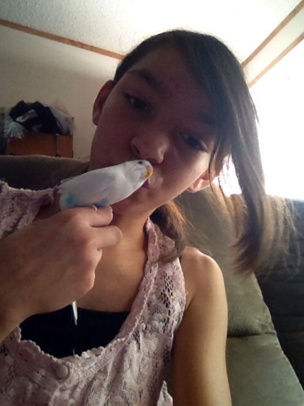 She loves her kisses\ud83d\udc8b