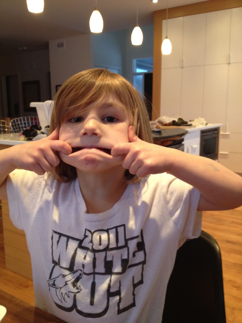 She thinks she's won.